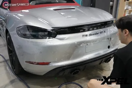 포르쉐 718 GTS 엑스펠 얼티메이트 플러스 전체 PPF by 대전랩핑 & 대전PPF 모터쉴드 / 대전 유성구