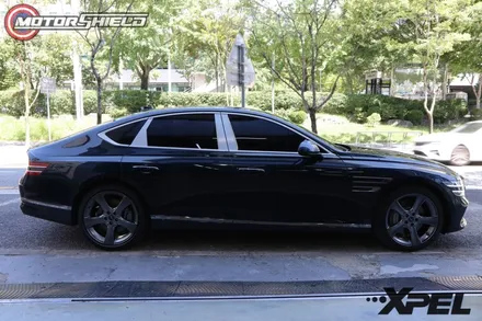 제네시스 G80 엑스펠 프라임XR플러스 전체틴팅 by 대전랩핑 & 대전PPF 모터쉴드 / 대전 유성구