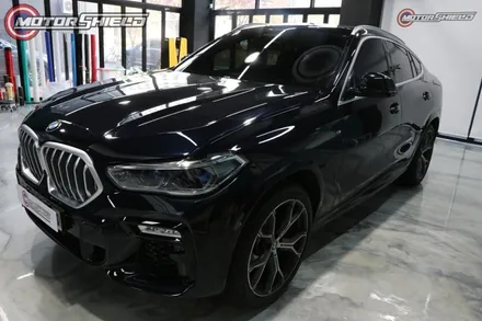 쿠페형 SUV의 근본 BMW X6에 스포티함을 더하다. 사틴블랙 전체랩핑 by 대전랩핑 & 대전PPF 모터쉴드 / 대전 유성구