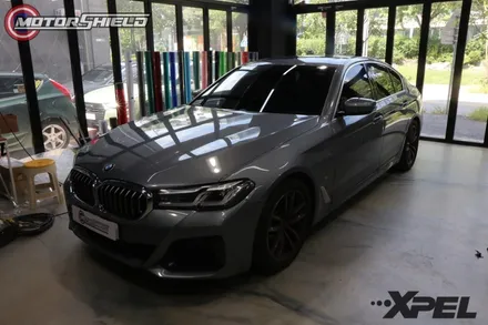 BMW 520I 엑스펠 프라임 DR 전면+측.후면 시공 by 대전랩핑 & 대전PPF & 대전틴팅 모터쉴드 / 대전 유성구
