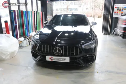 벤츠 CLA 45s AMG 크롬딜리트&포인트랩핑by 대전랩핑 & 대전PPF 모터쉴드 / 대전 유성구