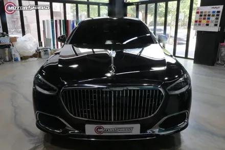 벤츠 마이바흐 S580 LB 고광택 실버 듀오톤 랩핑by 대전랩핑 & 대전PPF 모터쉴드 / 대전 유성