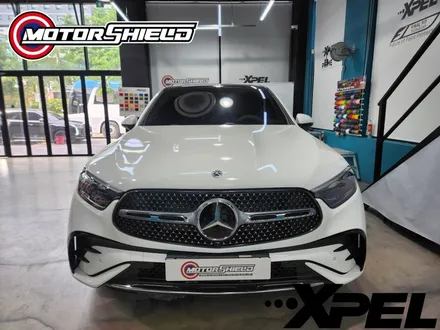 대전 랩핑 모터쉴드, 벤츠 GLC 프론트패키지 + 크롬딜리트 시공 후기 / 대전 유성
