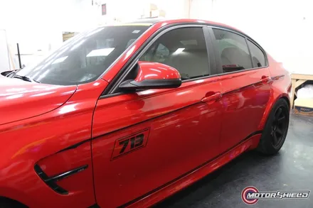 모터쉴드 BMW M3 퍼플 전체랩핑 / 대전 유성