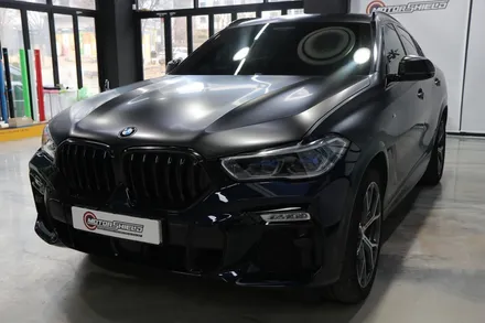 BMW X6 LB 피아노 블랙 유광 전체 랩핑 고광택 시공 전체 시공by 대전랩핑 & 대전PPF 모터쉴드 / 대전 유성구