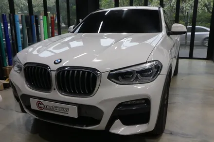 BMW X4 이노즈텍 체리 블라썸 전체 랩핑 by 대전랩핑 & 대전PPF 모터쉴드 / 대전 유성구