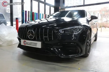 벤츠 CLA 45s AMG 크롬딜리트&포인트랩핑by 대전랩핑 & 대전PPF 모터쉴드 / 대전 유성구