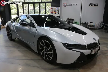 BMW i8 3M 사틴 프로즌 바닐라 전체랩핑 by 대전랩핑 & 대전PPF 모터쉴드 / 대전 유성