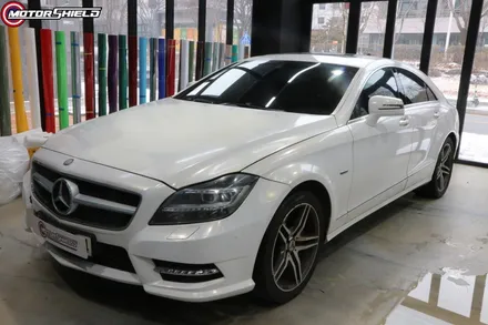 벤츠 CLS 63 AMG 3M 스톰 그레이 전체랩핑 시공by 대전랩핑 & 대전PPF 모터쉴드 / 대전 유성
