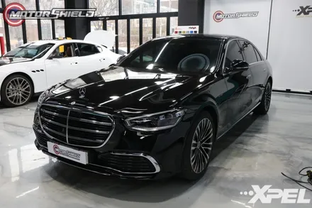 도장 보호와 발수 광도까지 다 잡는다!!벤츠 S450 엑스펠 얼티메이트 플러스 파이널핏 by 대전랩핑 & 대전PPF 모터쉴드 / 대전 유성구