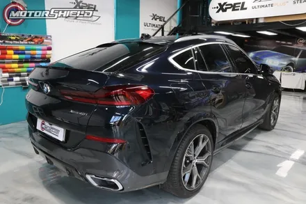 쿠페형 SUV의 근본 BMW X6에 스포티함을 더하다. 사틴블랙 전체랩핑 by 대전랩핑 & 대전PPF 모터쉴드 / 대전 유성구