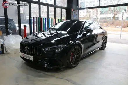 벤츠 CLA 45s AMG 크롬딜리트&포인트랩핑by 대전랩핑 & 대전PPF 모터쉴드 / 대전 유성구