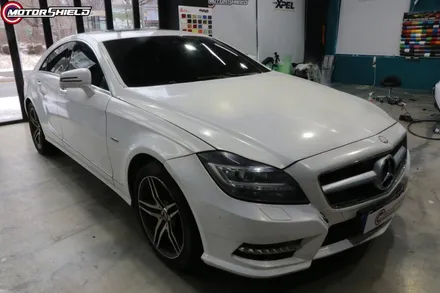 벤츠 CLS 63 AMG 3M 스톰 그레이 전체랩핑 시공by 대전랩핑 & 대전PPF 모터쉴드 / 대전 유성