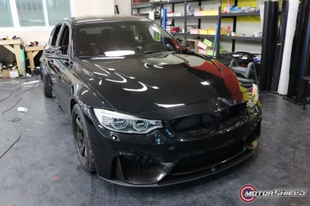 모터쉴드 BMW M3 퍼플 전체랩핑 / 대전 유성