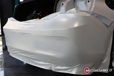 BMW 118D 사틴화이트펄 전체랩핑 + 버블껌핑크 포인트랩핑 by 대전 모터쉴드 / 대전 유성구