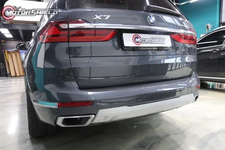 웅장한 차체의 맞춤정장 BMW X7 텍랩 고광택 유광블랙 전체랩핑 by 대전랩핑 & 대전PPF 모터쉴드 / 대전 유성구