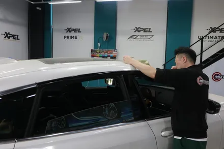 BMW 630i GT 윈도우 몰딩 크롬 딜리트 포인트랩핑 시공by 대전랩핑 & 대전PPF 모터쉴드 / 대전 유성구