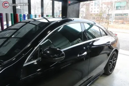 벤츠 CLA 45s AMG 크롬딜리트&포인트랩핑by 대전랩핑 & 대전PPF 모터쉴드 / 대전 유성구