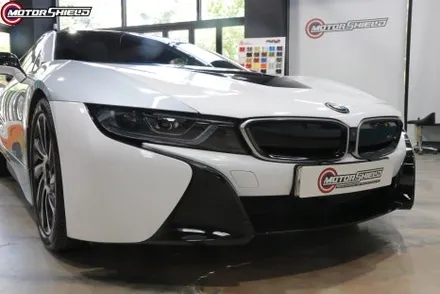 BMW i8 3M 사틴 프로즌 바닐라 전체랩핑 by 대전랩핑 & 대전PPF 모터쉴드 / 대전 유성