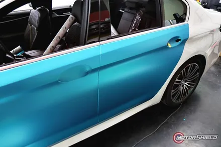 [대전랩핑] BMW 530i (G30) 새틴블루 전체 랩핑 / 대전 유성