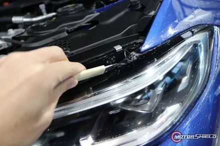 [대전랩핑, 대전PPF] BMW3시리즈 헤드라이트PPF, 그릴 랩핑 by 모터쉴드 / 대전 유성구