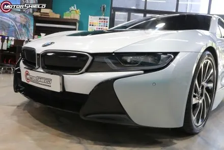 BMW i8 3M 사틴 프로즌 바닐라 전체랩핑 by 대전랩핑 & 대전PPF 모터쉴드 / 대전 유성