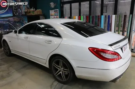벤츠 CLS 63 AMG 3M 스톰 그레이 전체랩핑 시공by 대전랩핑 & 대전PPF 모터쉴드 / 대전 유성