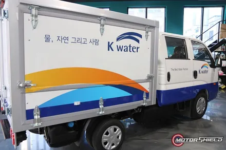 [대전랩핑 대전광고랩핑 모터쉴드] K-WATER 한국수자원공사 차량 광고랩핑 시공 / 대전 유성구