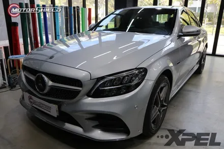 메르세데스 벤츠 C300e 생활보호PPF 엑스펠 프라임 틴팅by 대전랩핑 & 대전PPF 모터쉴드 / 대전 유성구