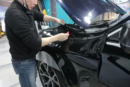 BMW X6 LB 피아노 블랙 유광 전체 랩핑 고광택 시공 전체 시공by 대전랩핑 & 대전PPF 모터쉴드 / 대전 유성구
