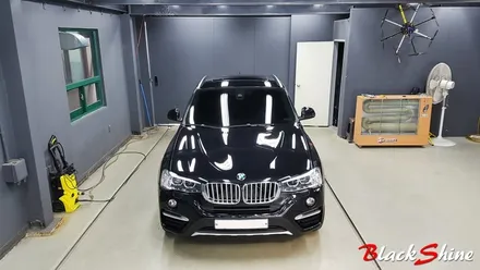 [울산랩핑][전체랩핑] BMW X4 F26 에이버리 차콜무광메탈릭 전체풀랩핑 시공 - 블랙샤인 울산점 / 울산광역시 남구