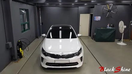 [울산랩핑][전체랩핑] 기아 올뉴K5 3M 1080시리즈 사틴다크그레이 S261 전체랩핑 시공 - 블랙샤인 울산점 / 울산광역시 남구