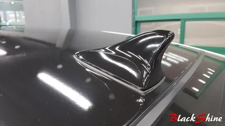 [울산루프스킨][울산랩핑] 현대 아반떼MD 유광블랙 루프스킨 합리적인 가격으로 깔끔한 시공 - 블랙샤인 울산점 / 울산광역시 남구