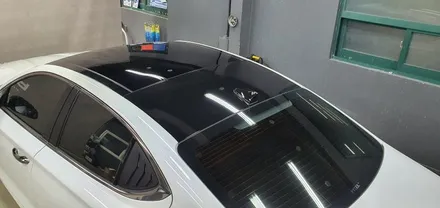 [울산 랩핑][울산 루프스킨] 제네시스 G70 블랙유광 루프스킨 - 울산 블랙샤인 / 울산광역시 남구