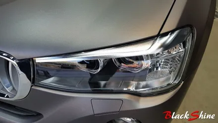 [울산랩핑][전체랩핑] BMW X4 F26 에이버리 차콜무광메탈릭 전체풀랩핑 시공 - 블랙샤인 울산점 / 울산광역시 남구