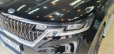 울산랩핑 기아 4세대 카니발 KA4 외부크롬죽이기 작업 / 울산광역시 남구