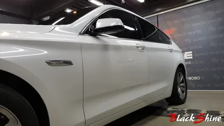 [울산랩핑][전체랩핑] BMW GT F07 에이버리 다이아몬드 화이트(Diamond White) 전체풀랩핑 - 블랙샤인 울산점 / 울산광역시 남구