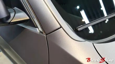 [울산랩핑][전체랩핑] BMW X4 F26 에이버리 차콜무광메탈릭 전체풀랩핑 시공 - 블랙샤인 울산점 / 울산광역시 남구