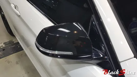 [울산루프스킨][울산랩핑] BMW 428i 3M 1080시리즈 블랙유광 루프스킨 및 포인트랩핑 시공 - 블랙샤인 울산점 / 울산광역시 남구