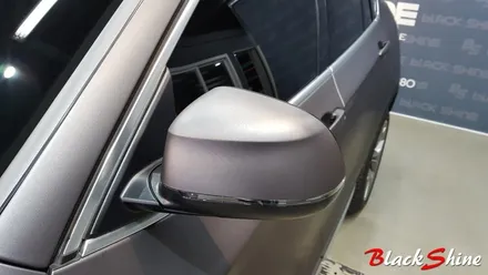 [울산랩핑][전체랩핑] BMW X4 F26 에이버리 차콜무광메탈릭 전체풀랩핑 시공 - 블랙샤인 울산점 / 울산광역시 남구