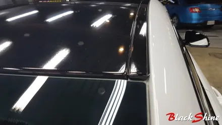 [울산루프스킨][울산랩핑] BMW 428i 3M 1080시리즈 블랙유광 루프스킨 및 포인트랩핑 시공 - 블랙샤인 울산점 / 울산광역시 남구