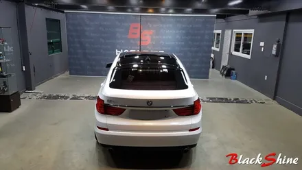 [울산랩핑][전체랩핑] BMW GT F07 에이버리 다이아몬드 화이트(Diamond White) 전체풀랩핑 - 블랙샤인 울산점 / 울산광역시 남구