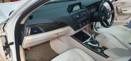 [울산실내랩핑] BMW 118D 실내우드 포인트랩핑 - 울산블랙샤인 / 울산광역시 남구