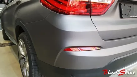 [울산랩핑][전체랩핑] BMW X4 F26 에이버리 차콜무광메탈릭 전체풀랩핑 시공 - 블랙샤인 울산점 / 울산광역시 남구