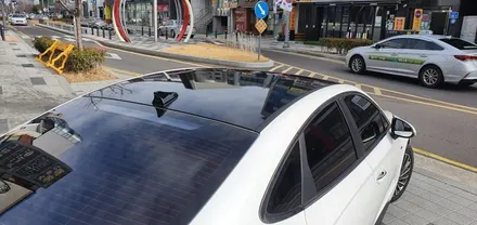 [울산루프스킨][울산랩핑] 현대 쏘나타 DN8 3M 2080 블랙유광 루프스킨 시공 - 블랙샤인 울산점 / 울산광역시 남구