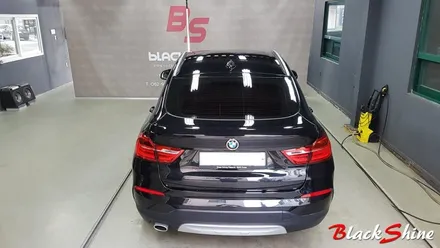 [울산랩핑][전체랩핑] BMW X4 F26 에이버리 차콜무광메탈릭 전체풀랩핑 시공 - 블랙샤인 울산점 / 울산광역시 남구