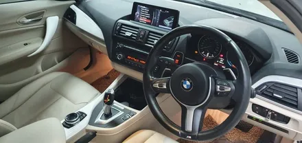 [울산실내랩핑] BMW 118D 실내우드 포인트랩핑 - 울산블랙샤인 / 울산광역시 남구