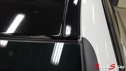 [울산루프스킨][울산랩핑] BMW 320d 에이버리 유광블랙 루프스킨 시공 - by BlackShine / 울산광역시 남구