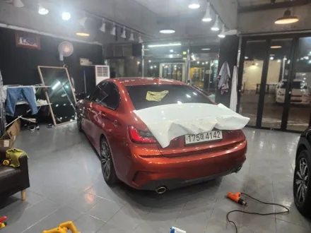 춘천bmw전체랩핑 3m화이트펄시공춘천랩핑강원도랩 / 춘천시 후평동