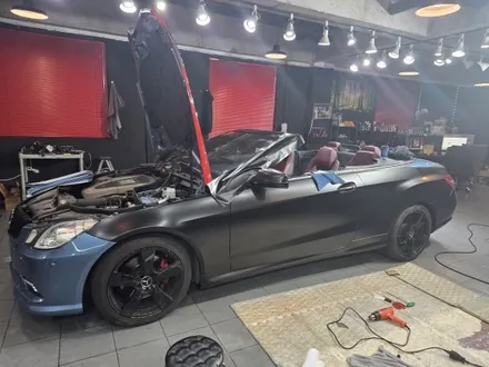 춘천 랩핑 벤츠 카브리올레 전체랩핑 사틴블랙 랩핑 / 춘천시 후평동
